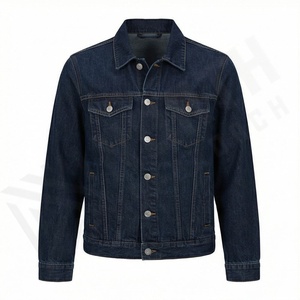 Chaqueta Vaquera Corta para Mujer con Lavado Vintage, Detalles Desgastados, Bolsillos Delanteros, Estilo Casual, Color Personalizado - Product Image 1