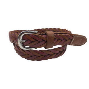 Ceinture unisexe en cuir pleine fleur véritable fait main 35MM Style polo décontracté Boucle en alliage de cuir de vache Fournisseur OEM - Product Image 4