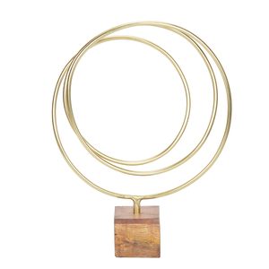 Escultura de Metal Grabada a Mano de Alta Calidad R HANDICRAFT, Diseño Elegante, Eleva los Interiores Modernos, Personalizable - Product Image 3