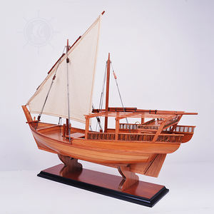 Modelo de Barco Dhow de Alta Calidad, 60 cm, Productos Artesanales, Producto Personalizado, Empaque Personalizado para el Producto - Product Image 2