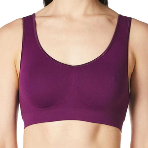 Soutien-gorge de sport respirant de qualité supérieure soutien élevé couverture solide maintien ferme Logo avant artisanat de coupe automatisé pour les activités intenses - Product Image 3