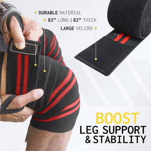 Attelle de genou réglable de haute qualité, bandage, logo personnalisé, fitness, musculation, genouillères de sport, vente en gros - Product Image 3