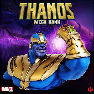 Mega Banco de Ahorro Deluxe de Marvel Thanos Spardose Hecho de Plástico Resistente - Product Image 1