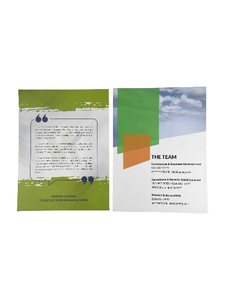 תיקיית תצוגה מותאמת אישית למסמכים בגודל <span class=keywords><strong>A4</strong></span> עם הדפסת <span class=keywords><strong>UV</strong></span> לקידום עסקי, מתוצרת חברת חשבונאות ייצור, OEM - Product Image 2