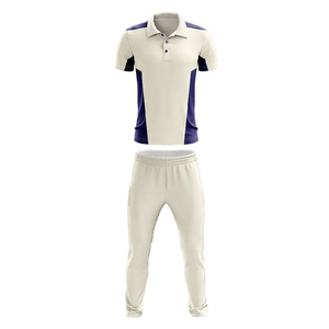 Uniformes de cricket impresos de poliéster sostenible de alta calidad para hombres, mujeres y niños, uniforme deportivo transpirable con OEM - Product Image 1