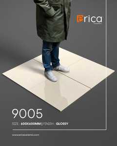 กระเบื้องเซรามิกเอริก้า พรีเมียม 600x600 มม. เคลือบเงาสูง สีขาวงาช้าง สำหรับใช้ในห้องครัว ที่พักอาศัย และเชิงพาณิชย์  ลดราคาพิเศษ - Product Image 4