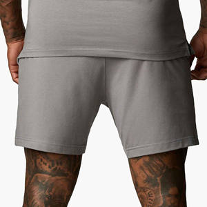 Brand New Street wear High Quality Custom Made Blank Comfortable Casually Adjustable Draw <b>cord</b> Waist 2024 Cotton Shorts For Men - Product Image 5