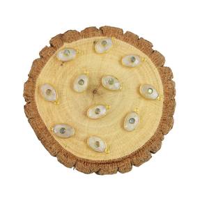 Pierre de lune arc-en-ciel avec Labradorite, Double pierre précieuse 14x10mm, ensemble de lunette ovale en Vermeil doré, pendentif en pierre précieuse - Product Image 2