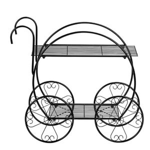 Usine Vente Métal Cadre Pot De Fleurs Stand À La Main En Plein Air Jardin Rack pour La Maison Hôtels Plantes Pots Rack - Product Image 6