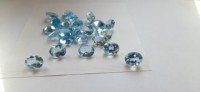 Hot Sale Hochwertige natürliche blaue Topas Quarz Edelsteine Loose Oval Cut DIY Schmuck Zubehör Großhandel