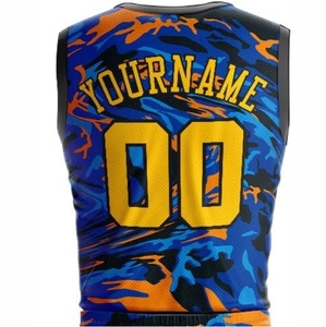 Uniforme de basket-ball de vente chaude pour hommes séchage rapide 100% polyester matériel vêtements de sport respirants uniformes de basket-ball personnalisables - Product Image 6
