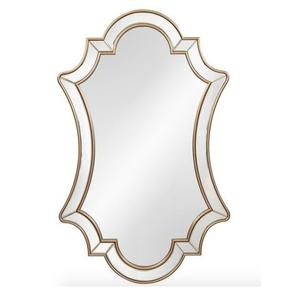 Modern Wall <b>Mirror</b> Classic Design Reflector <b>Bathroom</b> <b>Mirror</b> Customized Size <b>Gold</b> Plated Home Decor Wall Mounted - Product Image 1