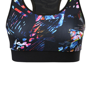 Soutien-gorge de sport à épaule dénudée Soutien-gorge de yoga et de course à pied par sublimation Soutien-gorge de sport d'entraînement respirant pour femmes - Product Image 6