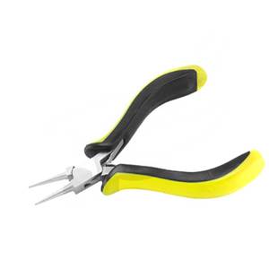 Alicates de nariz doblada ERGO intensos de primera calidad, herramientas de fabricación de joyas reutilizables ligeras de 120MM, joyería de alambre de abalorios de acero inoxidable - Product Image 2