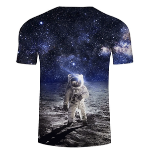 เสื้อยืดแขนสั้นผู้ชายสไตล์ลำลองทรงโอเวอร์ไซส์ ผ้าคอตตอน/ใยไผ่ถักคุณภาพสูง ขายส่ง - Product Image 6
