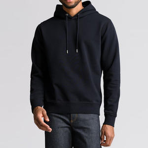 Pull en molleton de polyester/coton sweat à capuche de luxe logo personnalisé impression broderie unisexe poche solide Streetwear marque à capuche - Product Image 5