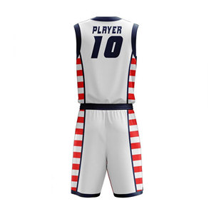 Uniformes de basket-ball de conception unique vêtements de sport à séchage rapide respirants uniformes de basket-ball de taille plus - Product Image 5