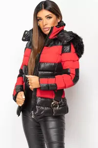 Chaqueta acolchada de plumas para mujer, chaqueta acolchada OEM de alta calidad a precio de venta al por mayor - Product Image 6