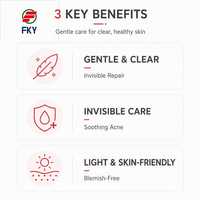 FKY Patchs Hydrocolloïdes Anti-Acné Invisibles et Imperméables – Traitement des Boutons et Autocollants Nettoyants pour les Imperfections du Visage