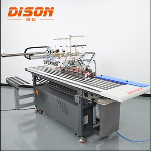 Brand New DS-282A DIY Plastic Folding Adjustment User-friendly <b>Automatic</b> Platform Separate Bottom Hemming <b>Machine</b> for T-shirt - Product Image 2