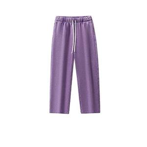 Pantalon de survêtement baggy grande taille pour hommes de haute qualité respirant broderie Logo français éponge coton toile pantalon - Product Image 3