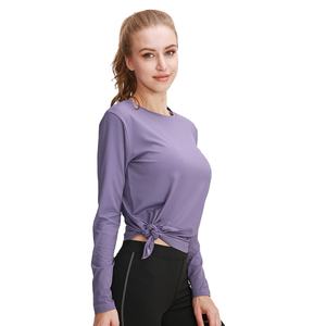 Top Deportivo para Mujer, Cómodo, Transpirable, para Yoga, Gimnasio, Correr, de Secado Rápido, Elástico, de Manga Larga - Product Image 6