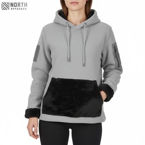 Sudadera con Capucha para Hombre, Informal, de Invierno, Cómoda, con Forro Polar de Algodón, Personalizable, Bordado al por Mayor, Reversible - Product Image 1