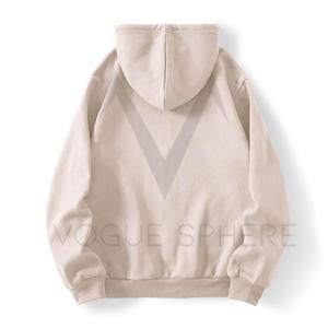 Nueva llegada en diferentes colores logotipo personalizado impresión de calidad superior hombres desgaste Puff impresión diseño superior sudaderas con capucha transpirables - Product Image 2