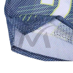 2025 maillot de football américain personnalisé uniformes de sublimation sur le thème des États-Unis manches courtes maille OEM de couleur entièrement personnalisable - Product Image 5