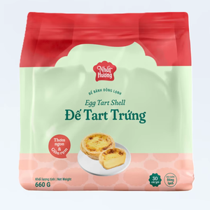 ทาร์ตขนมฮาลาลแช่แข็งคุณภาพระดับพรีเมี่ยมทาร์ตเปลือกไข่สไตล์โปรตุเกสสำหรับอบหวาน660g ผู้ผลิตและผู้ค้าปลีก - Product Image 1