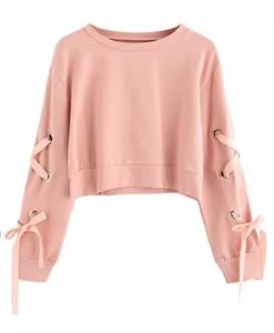 Suéter de Moda, Top Corto Deportivo con Cierre, Sudadera Corta para Mujer, Sudadera Corta de Talla Grande, Sudadera Corta al por Mayor - Product Image 6