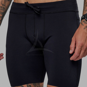 New Style Customized Color High Quality <b>Men</b> <b>Compression</b> <b>Shorts</b> Elastic Waist Casual Quick Dry Customized Fabric - Product Image 2