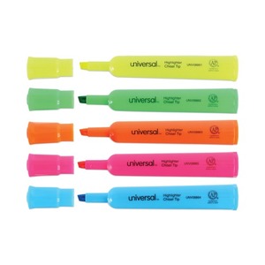 Marcadores de Escritorio Universales Mini, Colores Pastel Surtidos, Juego de 12 Piezas, Punta de Cincel de Plástico para Uso Escolar, Embalaje Suelto - Product Image 6