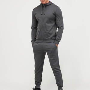 Ensemble sweat-shirt à capuche et pantalon large à jambes évasées en coton à fermeture éclair, surdimensionné, délavé à l'acide, avec logo personnalisé, unisexe - Product Image 5
