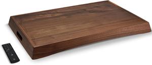 Plateau de service et d'organisation en bois de qualité supérieure avec poignées faciles à saisir, finition lisse, pour cuisine, salle à manger, table basse, décoration intérieure - Product Image 2