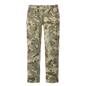 Pantalon de chasse pour homme, tissu polyester respirant, taille haute, fermeture éclair et bouton, poches avant, latérales et arrière. - Product Image 2