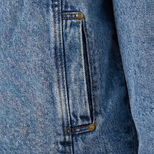 Ensemble veste et pantalon en jean pour enfants élégants, tendance et amusant, jean pour filles, tendance, lavage clair, tenue de luxe, couleur personnalisée, streetwear décontracté - Product Image 5