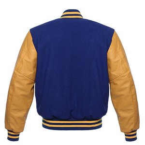 Style Custom Varsity <b>Jacket</b> <b>Men's</b> Premium Wool Varsity <b>Jackets</b> Wholesale Letterman <b>jacket</b> with leather sleeve or Custom Options - Product Image 5