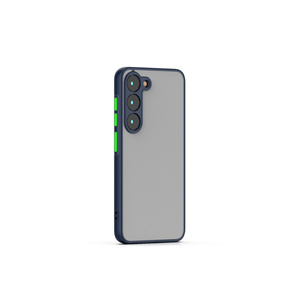 Funda de Silicona Azul Marino EFFX Premium para Samsung Galaxy S23, Funda Protectora Antigolpes para Teléfono Móvil para Modelos Plus y Pro - Product Image 1