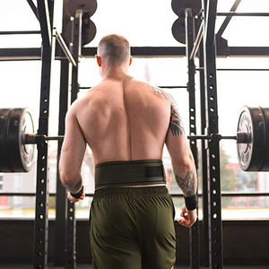 สายพานยกน้ําหนักพรีเมี่ยมล็อคอัตโนมัติสําหรับการยกน้ําหนักออกกําลังกายอย่างหนักแน่นขายส่งราคาต่ํา - Product Image 4