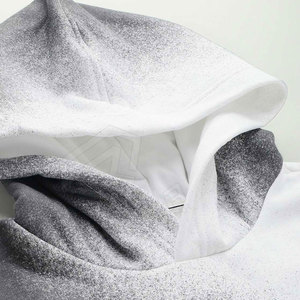 Alta calidad de encargo sólido invierno 100% algodón sudadera térmica hombres pulóver sudaderas con capucha para la venta en línea - Product Image 6