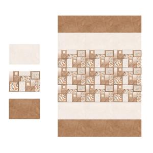 Azulejos de cerámica de color gris con diseño de bloque rústico 3D 30x45cm - Product Image 4