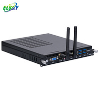 Mini PC ELSKY Core I9 I7 I5 I3 OPS-12H con CPU Alder Lake de 12.ª Generación, Interfaz HD_MI VGA/DP, NGFF1/M.2 Compatible con PCIE/NVME