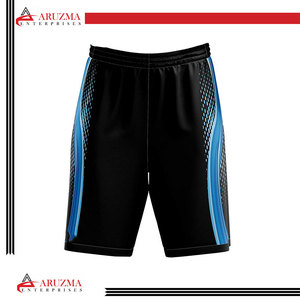 Pantalones cortos de baloncesto de malla elegantes para hombre hechos a medida al por mayor, ropa informal de fitness, pantalones cortos de gimnasio, ropa de baloncesto OEM - Product Image 3