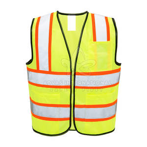 Chaleco de trabajo de poliéster ligero y duradero superventas, diseño impermeable transpirable, colores personalizables y logotipo, servicio OEM - Product Image 1