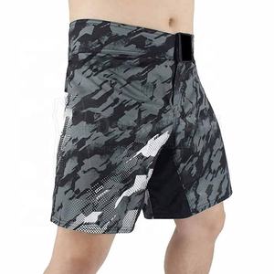 Pantalones cortos de agarre Unisex MMA tela Spandex estirable nueva sublimación logotipo personalizado BJJ ropa de lucha para gimnasio OEM artes marciales - Product Image 1