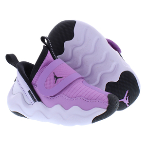 Nike Jordan 23/7 Zapatos de baloncesto para bebés y niños pequeños Rush Fuchsia Parte superior de malla negra Suela de goma Entresuela de EVA Ropa deportiva de primavera para niñas - Product Image 4