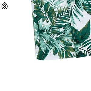 Sublimation Print <b>Shirts</b> <b>Beach</b> Wear Quick Dry Polyester Button Down Collar Short Sleeves <b>Men's</b> Hawaiian <b>Shirt</b> - Product Image 2