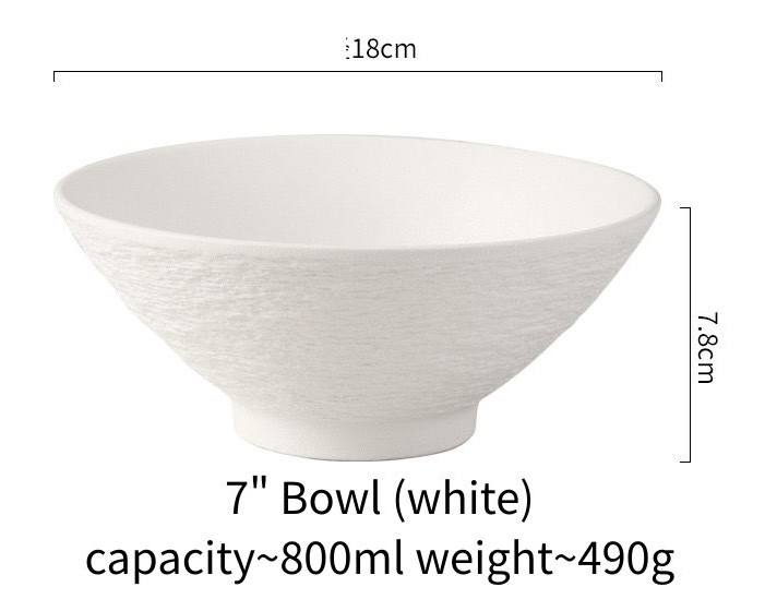 7" Bowl (white)
