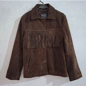 Chaqueta de cuero occidental personalizada con hermoso diseño para mujer, suave transpirable con decoración de rayas, cuero suave prefundido con tinte - Product Image 1